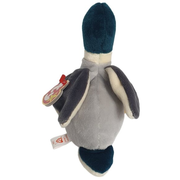 VTG Ty Beanie Babies Jake The Mallard Duck 8" Plush Toy 1997 - Picture 2 of 7